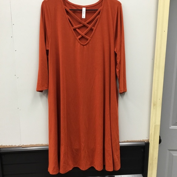Zenana Outfitters Dresses & Skirts - Elegant Orange Women's Dress